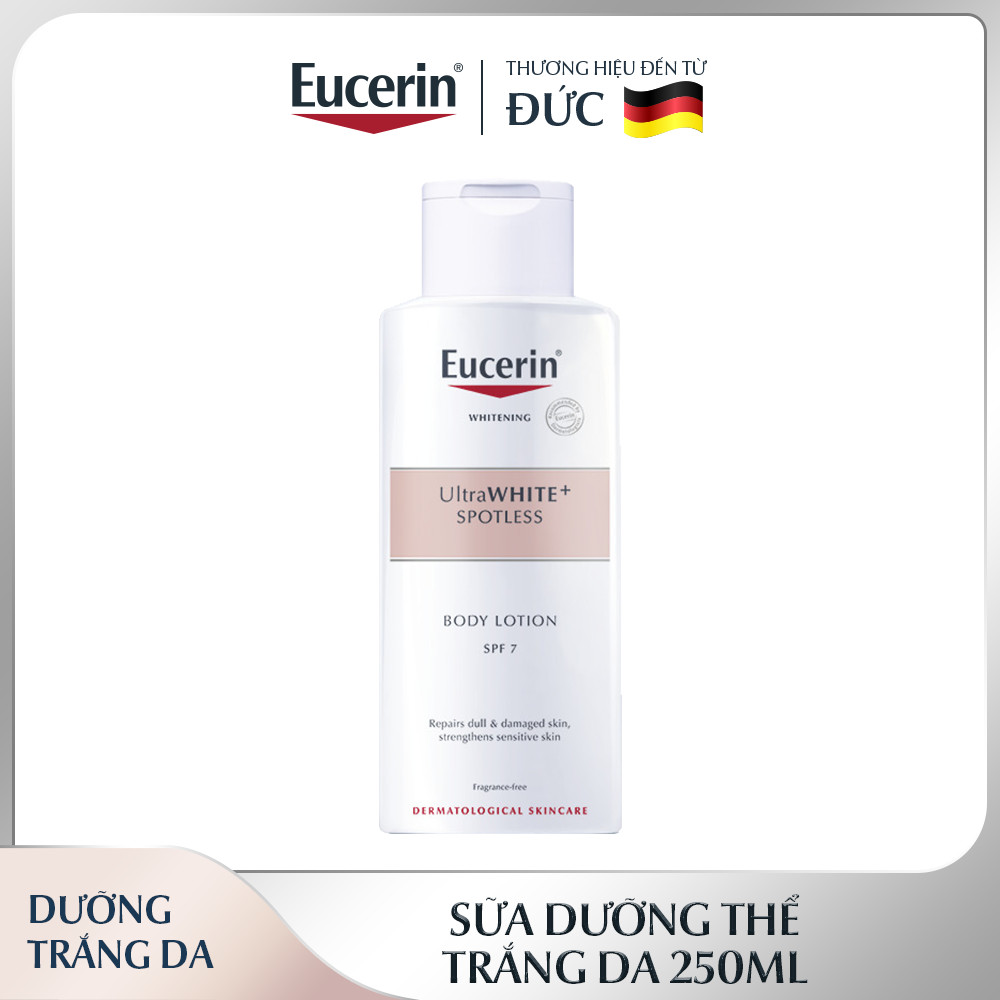 Sữa Dưỡng Thể Trắng Da Eucerin UltraWHITE+ SPOTLESS Body Lotion SPF7 250ml