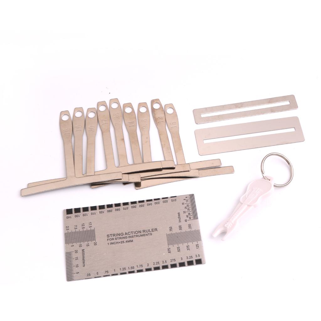 Sunnimix 9 Chiếc Understring Bán Kính Đồng Hồ Đo + Tặng Xâu Chuỗi Hành Động Ga Chun + 2 Chiếc Ván Trượt Ngón Tay Bảo Vệ