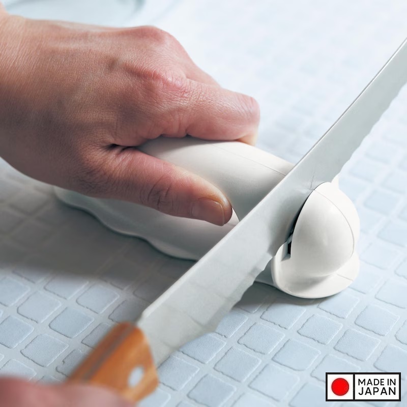 Dụng cụ mài sắc dao kéo cầm tay Kai Jirushi - Made in Japan