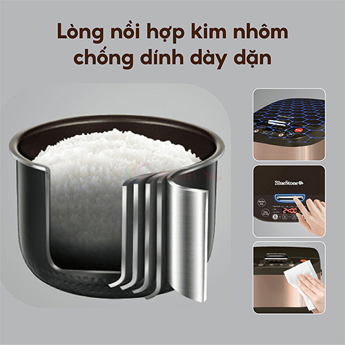 Nồi cơm điện tử Bluestone 1.5 lít RCB-5935 - Hàng chính hãng