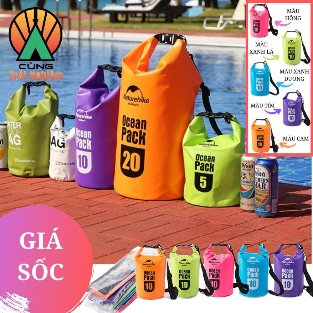 Túi khô Chống Nước 10L đựng Điện Thoại Máy Ảnh NatureHike NH15M010-J