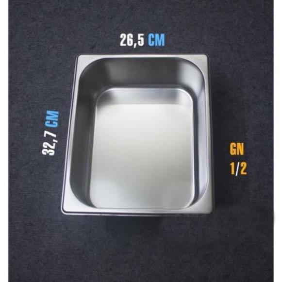 Khay đựng thạch, trân châu, topping inox304 GDTH