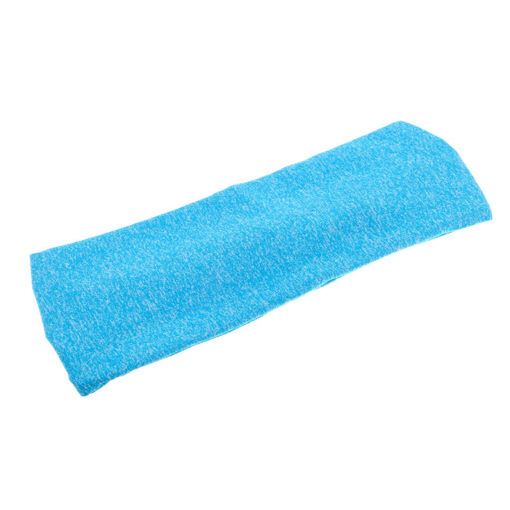 Women Headband Wrap Gym Fitness Elastic Sweatband
