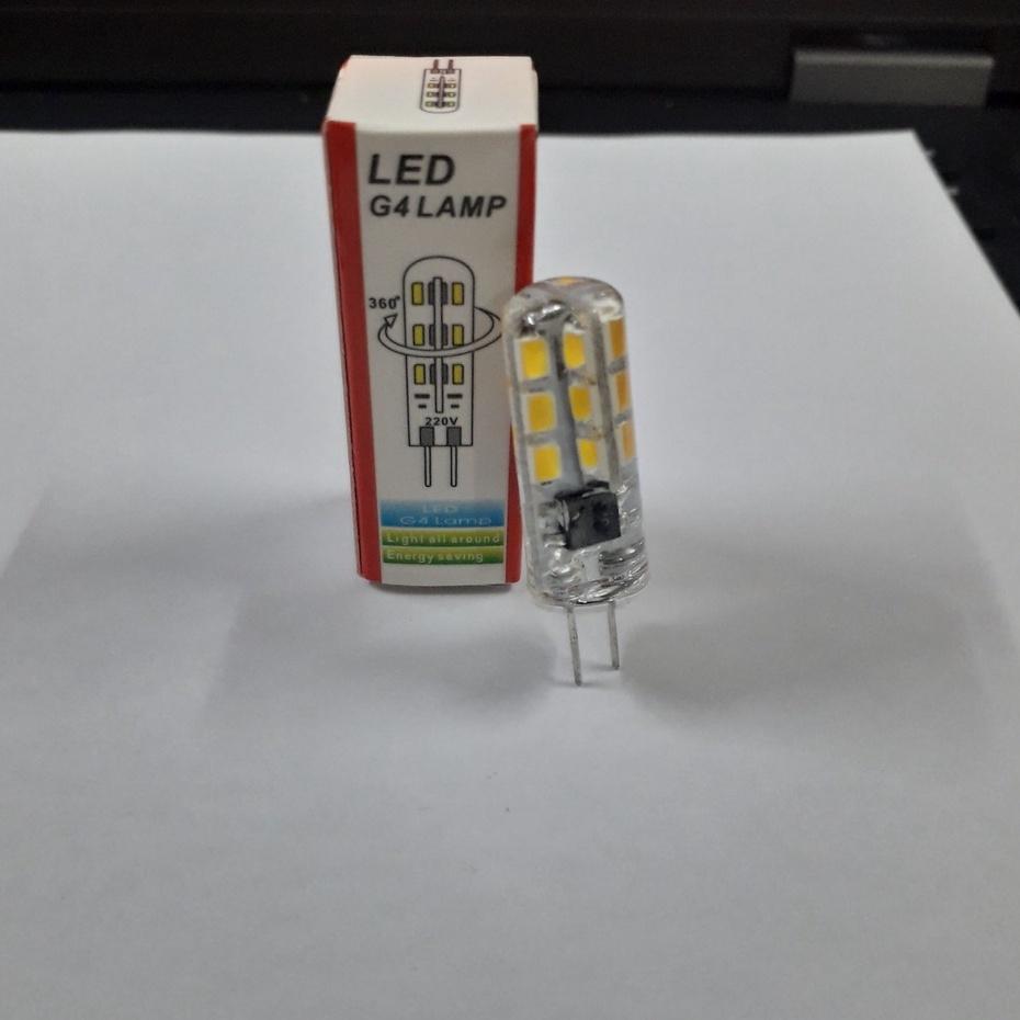Bóng đèn LED chân kim G4 3W - 220V siêu sáng tiện dụng.