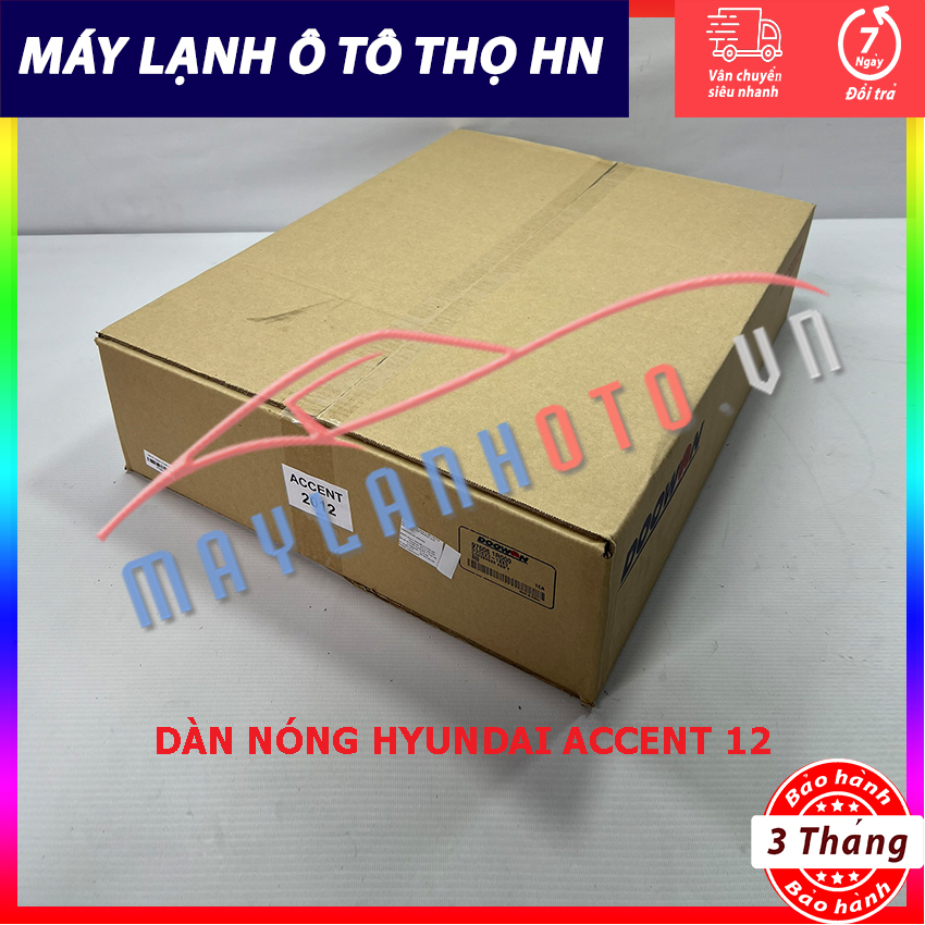 Dàn (giàn) nóng Hyundai Accent 2012 / Rio 2012 Hàng xịn Hàn Quốc (hàng chính hãng nhập khẩu trực tiếp)