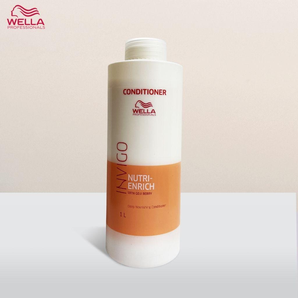 Dầu Gội Wella Invigo Tăng Cường Dưỡng Chất, Phục Hồi Tóc Khô Xơ Nutri Enrich Shampoo 250ml/1000ml