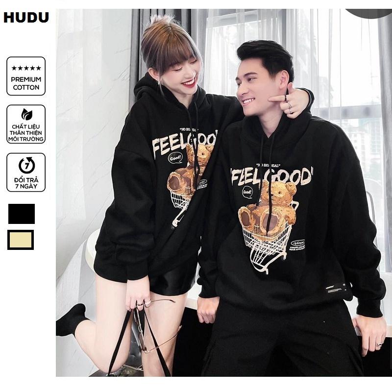 ÁO KHOÁC HOODIE NAM NỮ FORM DÁNG RỘNG TAY PHỒNG ,ÁO HOODIE UNISEX FORM KIỂU RỘNG NỈ BÔNG FEELGOOD