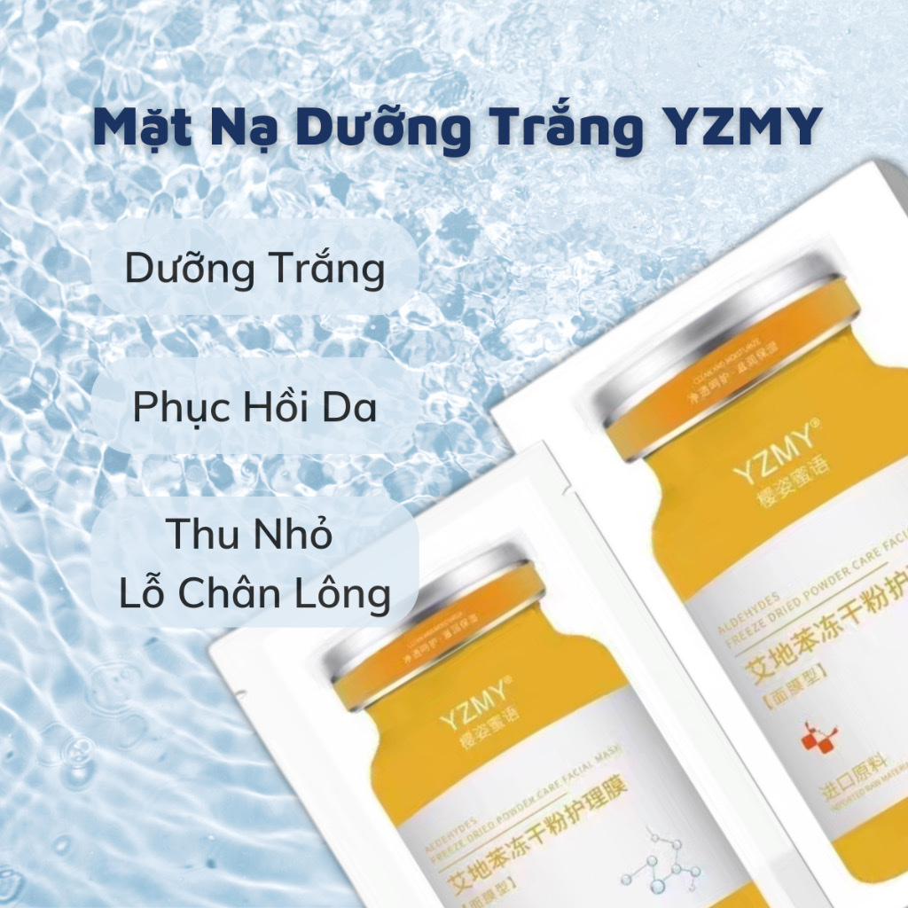 Combo hộp 10 miếng mặt nạ tế bào gốc vitamin C giúp trắng da căng bóng , dưỡng ẩm làm mịn da ,thu nhỏ lỗ  chân lông, loại bỏ tế bào chết,  giảm vết nhăn tăng độ đàn hồi, săn chắc cho da mịn màng  , tươi sáng 