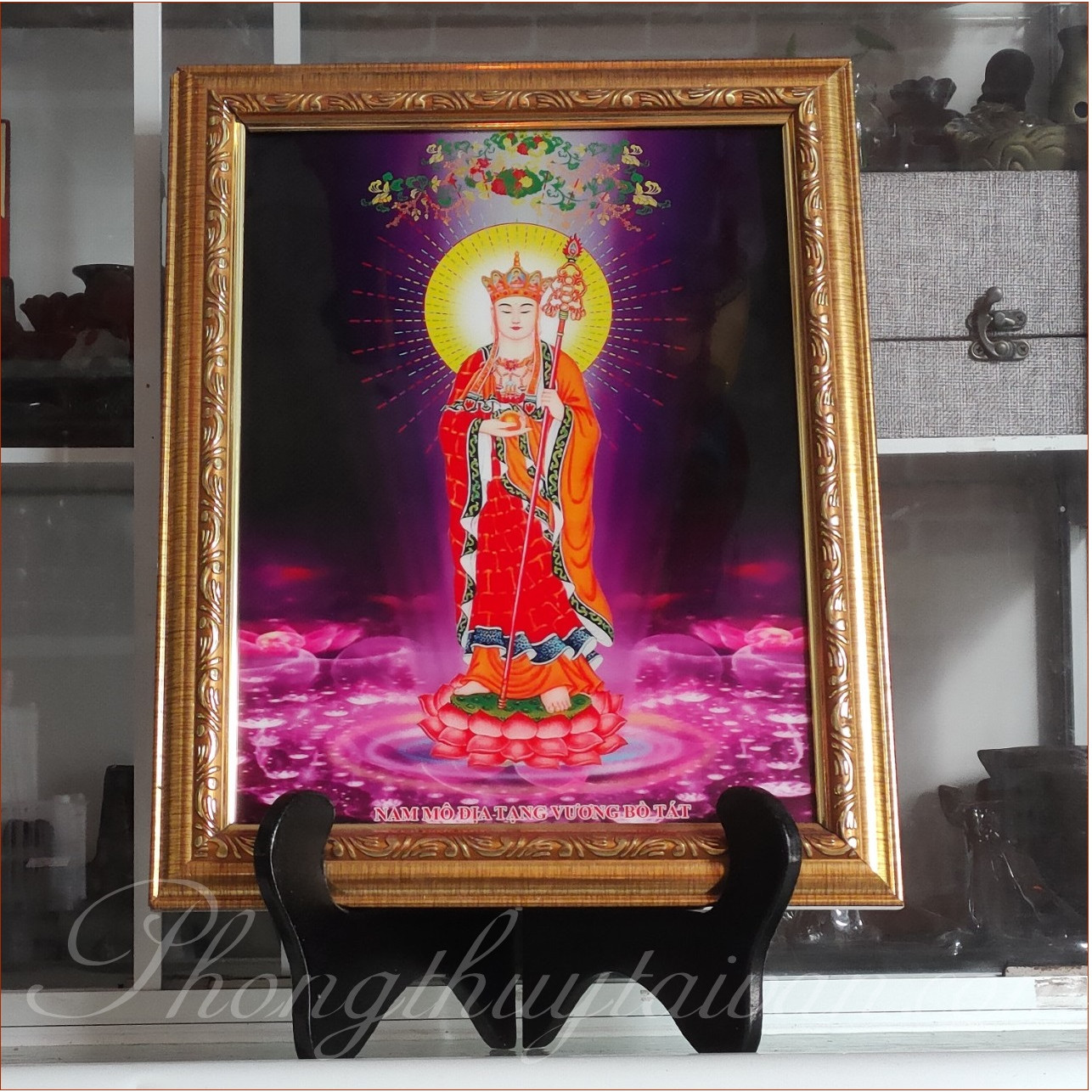 Bài vị Địa Tạng Vương Bồ Tát 28cm*35cm