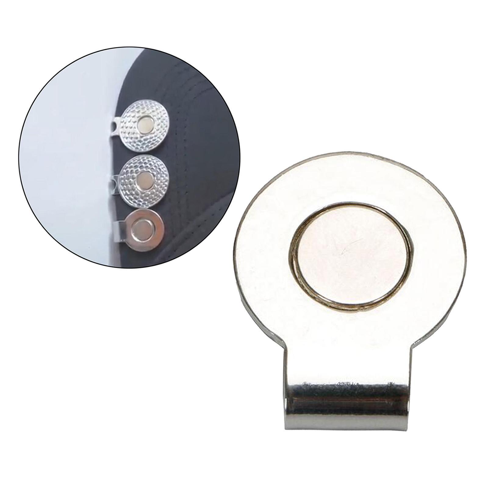 Zinc Alloy Golf Ball Marker Hat Clip Putt Putting Club Giveaways Golfer Gift