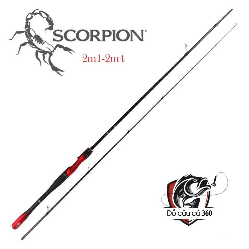 Cần Câu Lure Fuji Scopion Cần Câu Máy Đứng Và Máy Ngang Cần Câu Cá Cao Cấp