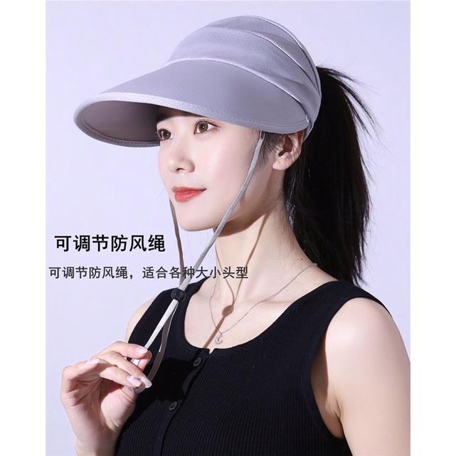 Mũ nón chống nắng kèm khẩu trang,mũ lưỡi trai nữ rộng vành chất vải thông hơi chống tia uv cực tốt, mũ che nắng đa nắng