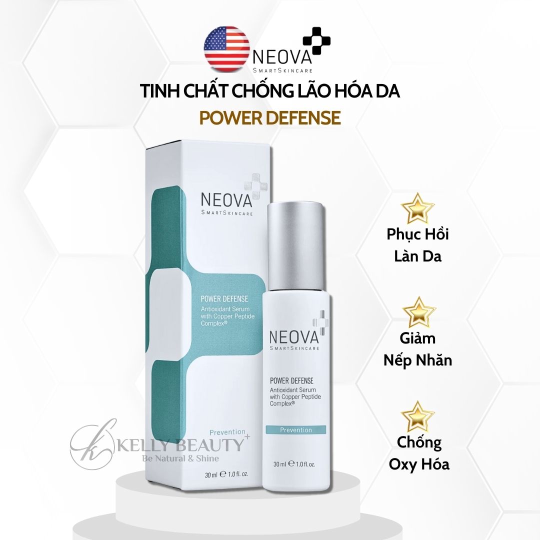 Tinh Chất Chống Lão Hóa Da NEOVA Power Defense Antioxidant Serum | Kelly Beauty