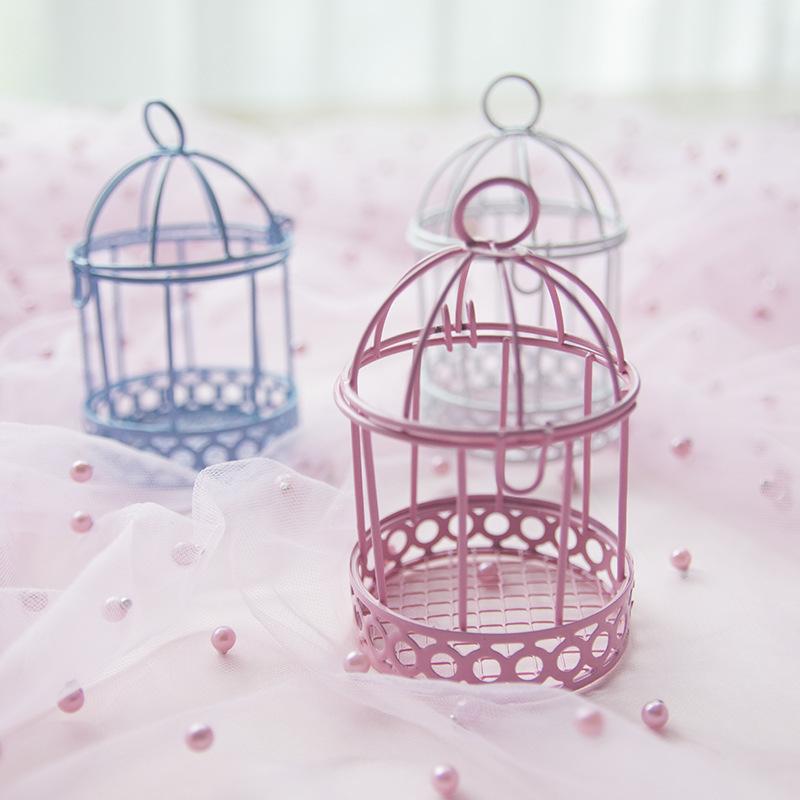 3PCS Tinh tế lưu trữ mini Trang trí máy tính để bàn của Bird Bird Chim
