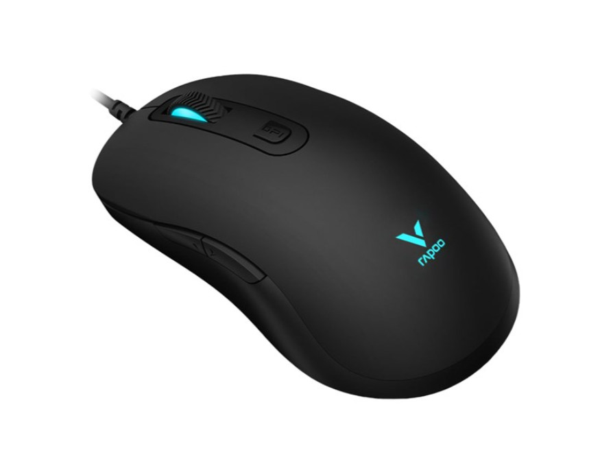 [ Hàng Chính Hãng ] Chuột Có dây Gaming Rapoo V16S - 12800 DPI - Dây bọc dù chống đứt - BH 24 tháng
