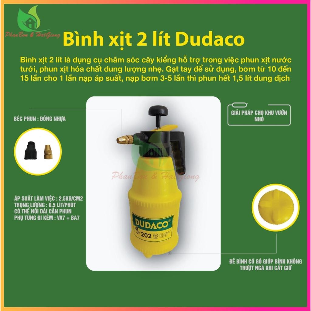 Bình Xịt Phun Sương Tưới Nước, Tưới Cây Dudaco 202 - Shop Phân Bón và Hạt Giống