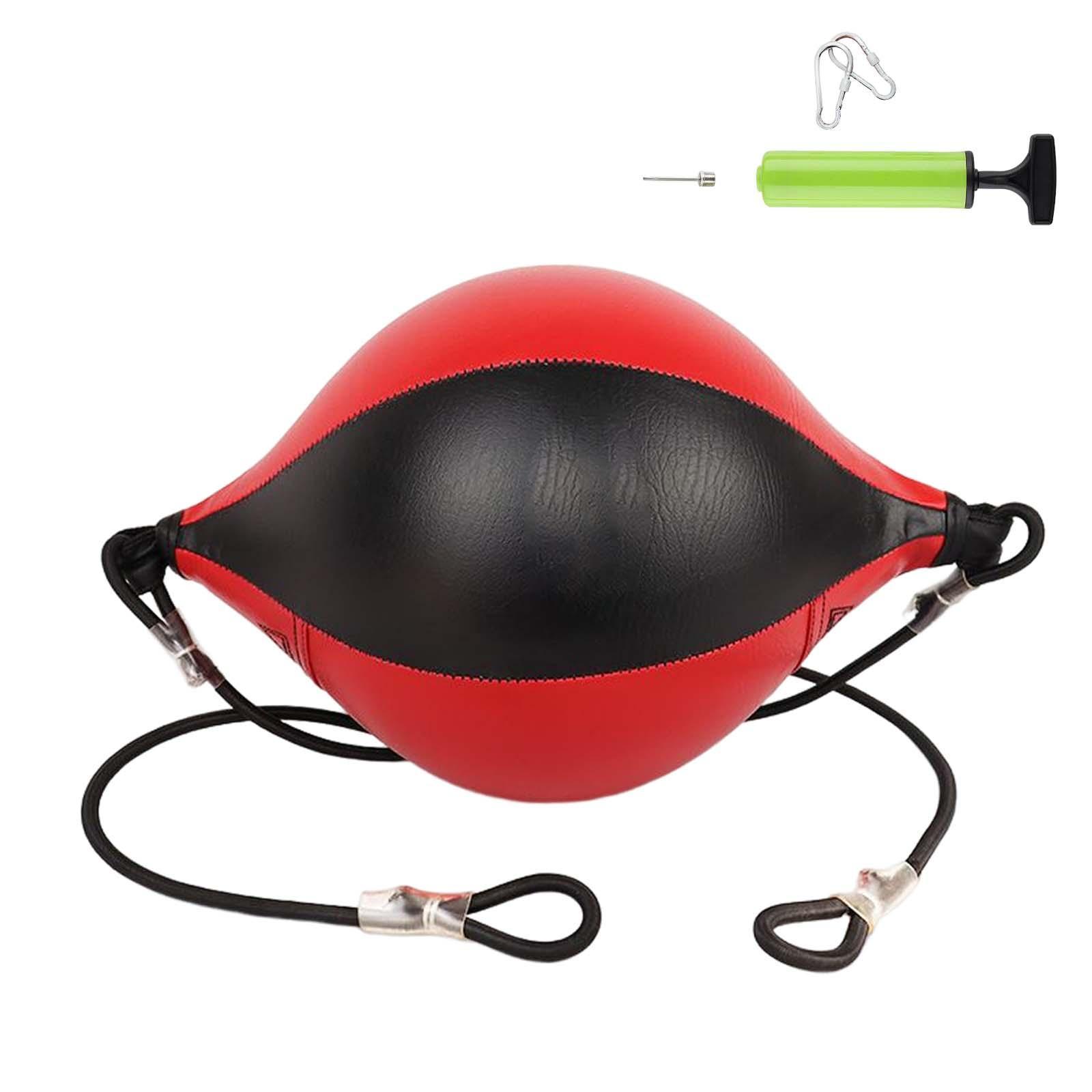 Double End Punching Bag Elastic Rope Portable Inflatable Training Speed Ball