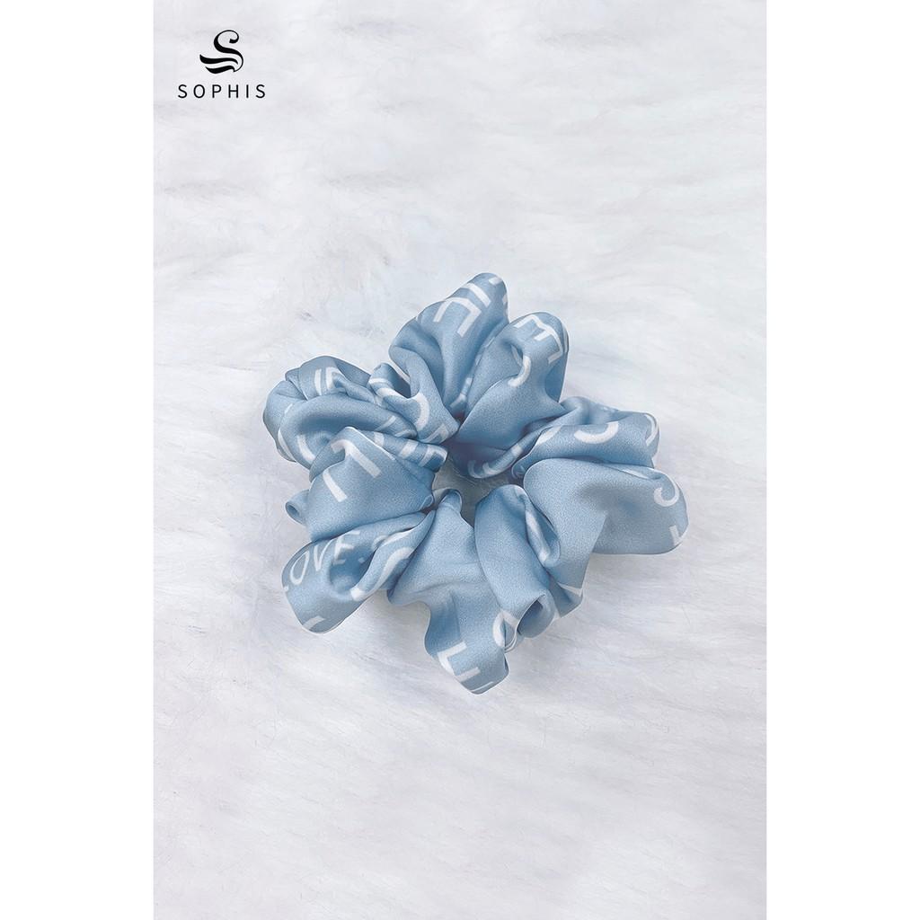 Dây buộc tóc lụa satin cao cấp scrunchies - Nhiều màu