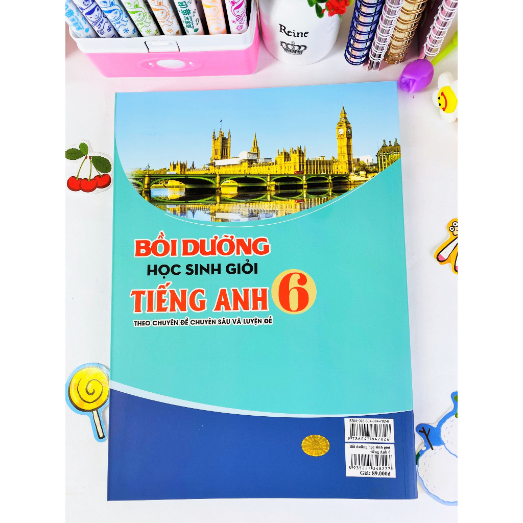 Sách - Bồi Dưỡng Học Sinh Giỏi Tiếng Anh Lớp 6 - Biên soạn theo chương mới (Chuyên đề chuyên sâu và Luyện đề) - ndbooks