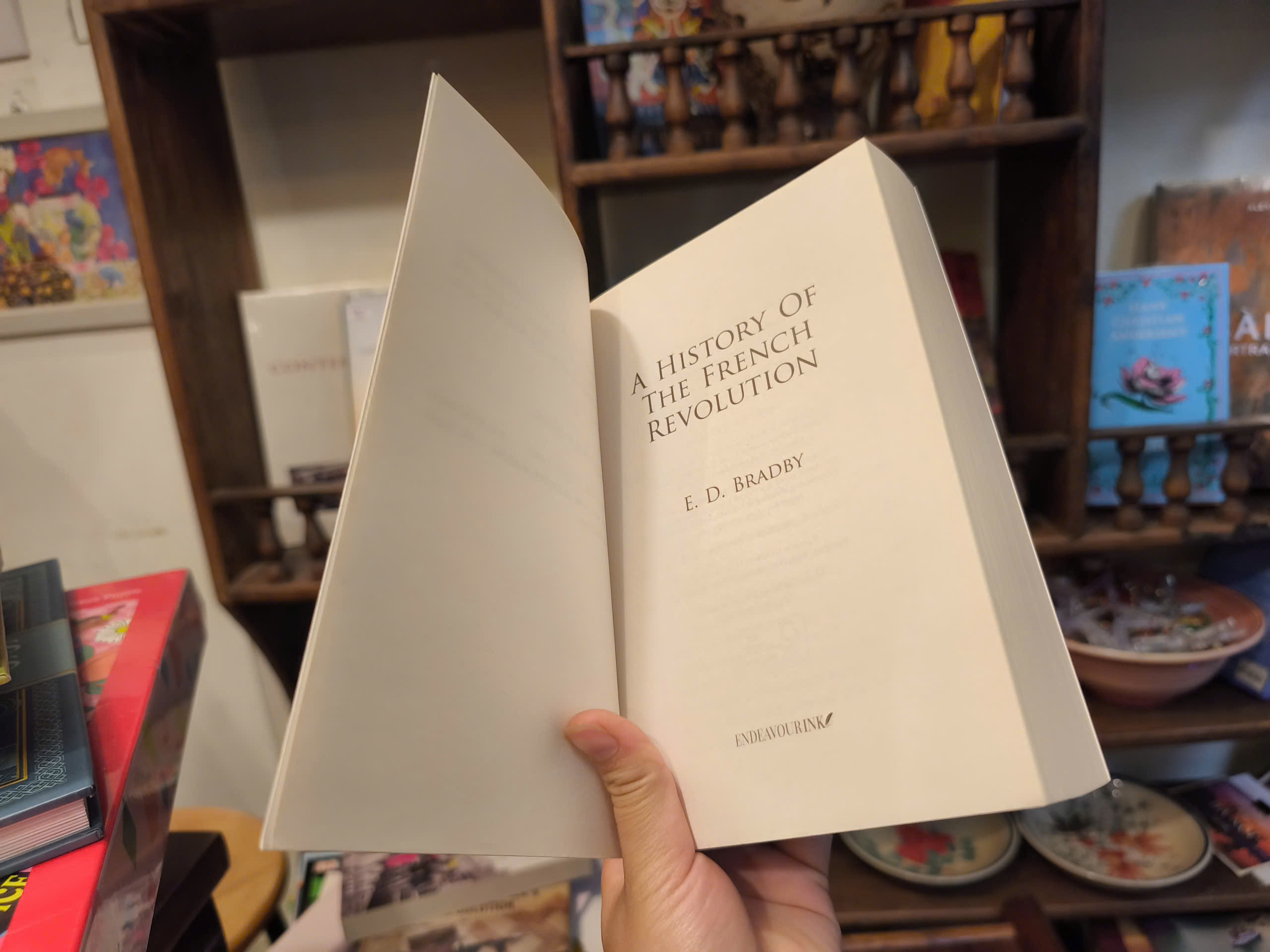 Sách - A History of the French Revolution by E.D. Bradby - History/ Nonfiction /Politics