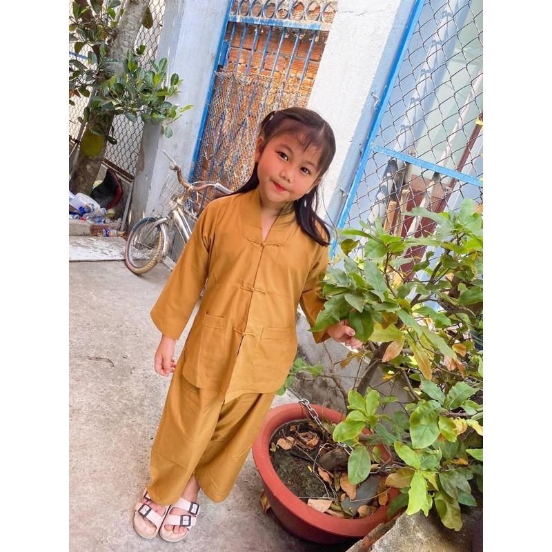 Đồ Lam Đi Chùa Cho Bé # La Hán # Đồ Bộ