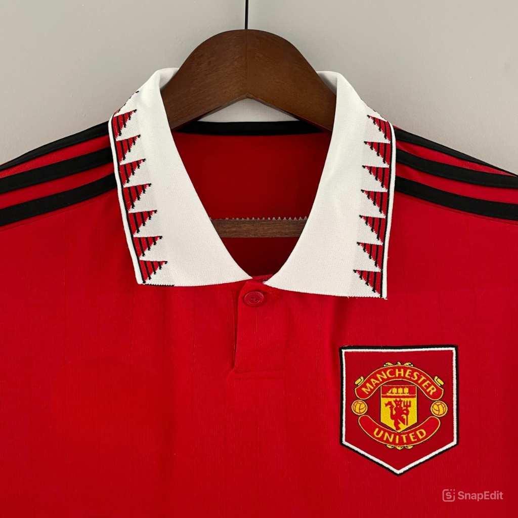 Áo Bóng Đá Retro Manchester United 2022 - Sân Nhà bản cao cấp vải Cotton Polyester