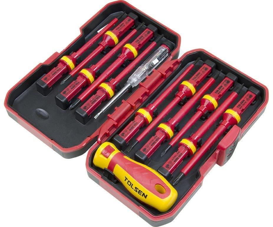 BỘ VÍT CÁCH ĐiỆN 13 CÂY TOLSEN 38016 - HÀNG CHÍNH HÃNG