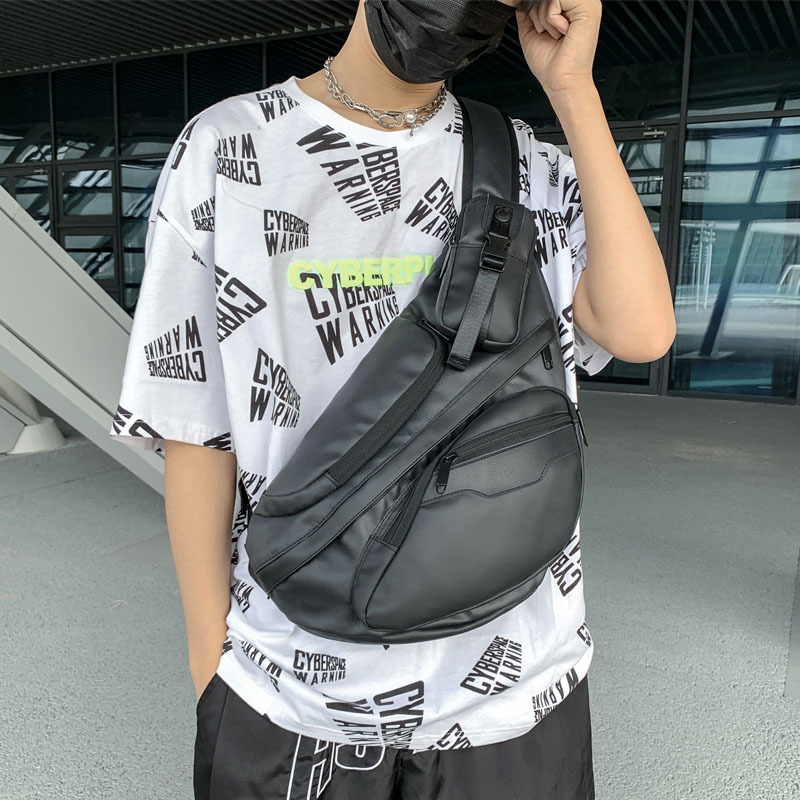 Túi đeo chéo thời trang nam nữ Tech 5.0 - Ngăn đựng điện thoại độc lập tháo rời