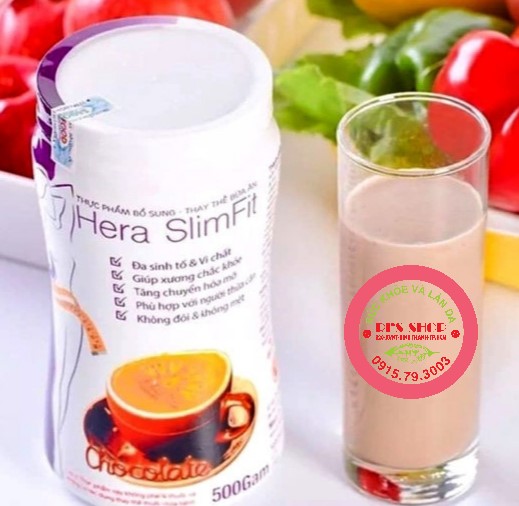 COMBO 2 Sữa Hỗ trợ Giảm Cân Hera Slimfit 500gr - Hỗ trợ giảm cân nhanh và an toàn