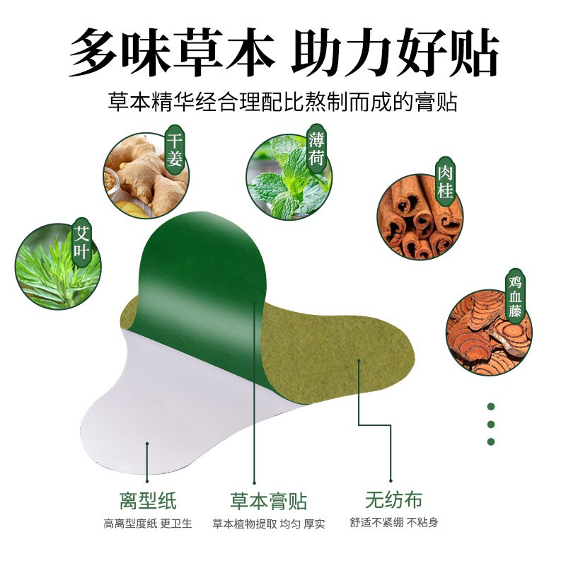 Hộp 12 Miếng Cao Dán Ngải Cứu Xương Khớp Giảm Đau Mỏi Khớp Cổ Vai Gáy Cột Sống Lưng