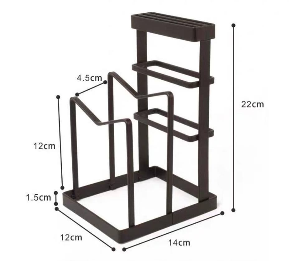 Giá cài dao thớt tiện lợi - sơn tĩnh điện