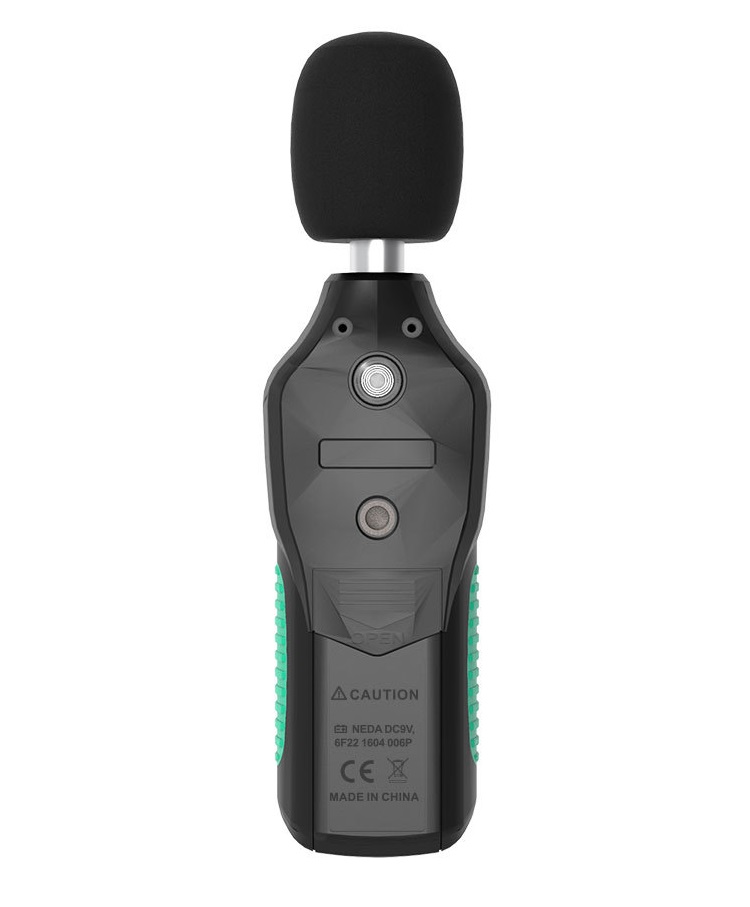 Thiết bị cầm tay đo cường độ âm thanh cảm biến siêu nhạy bảo vệ thính giác ( Tặng kèm đèn pin mini bóp tay ngẫu nhiên )