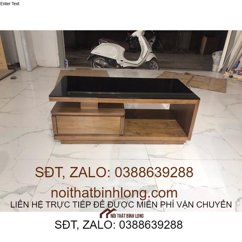 bàn sofa gỗ óc chó