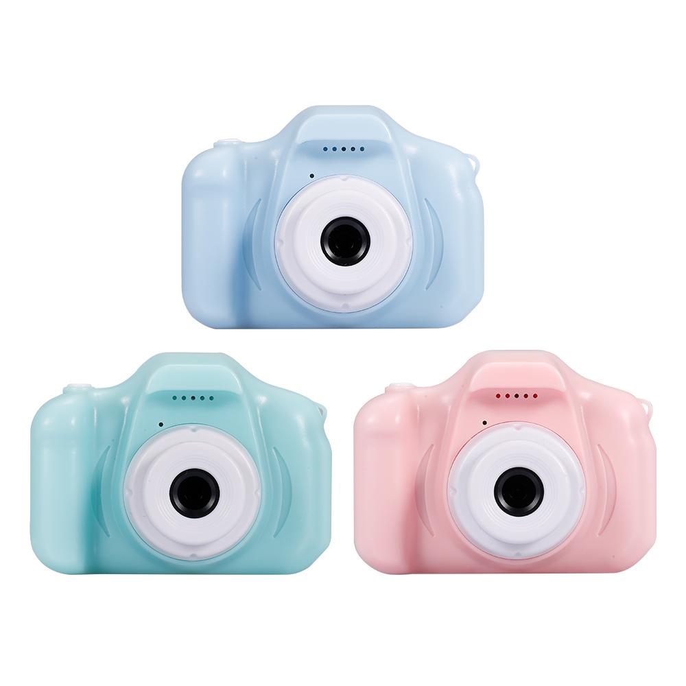 X2 Mini Kids Camera Rechargable Mini Lovely Children Camera Video Camera 2 inch Display Screen without Memory Card