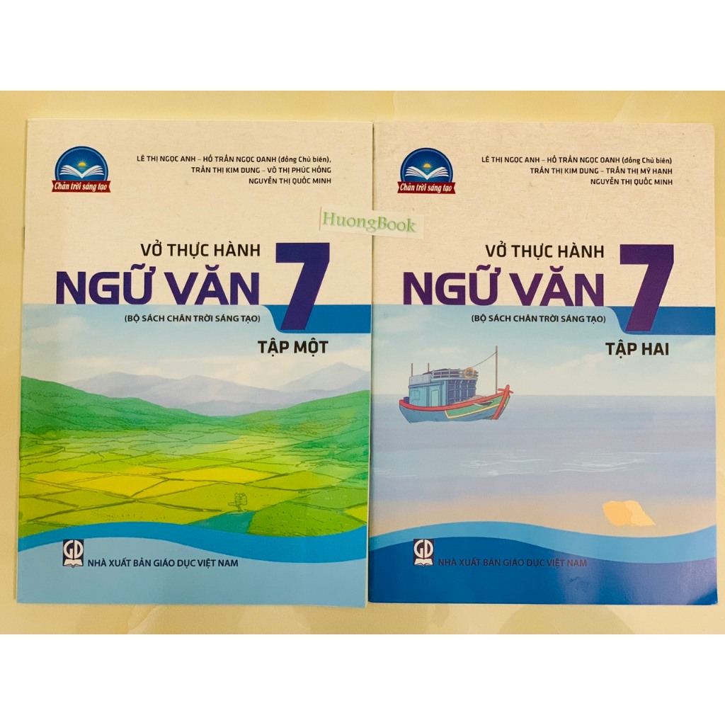 Sách - Combo vở thực hành ngữ văn 7 - tập 1 + 2 ( Bộ sách Chân trời sáng tạo )