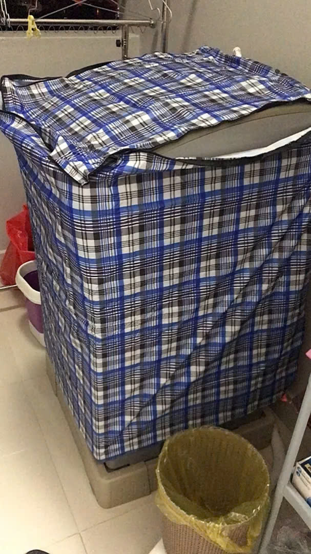 Áo phủ máy giặt cửa trên cho máy từ 6 - 15 kg, vải dù siêu bền ,dày chống thấm nước ,chống bụi , bảo vệ máy trong mùa mưa nắng giao màu ngẫu nhiên