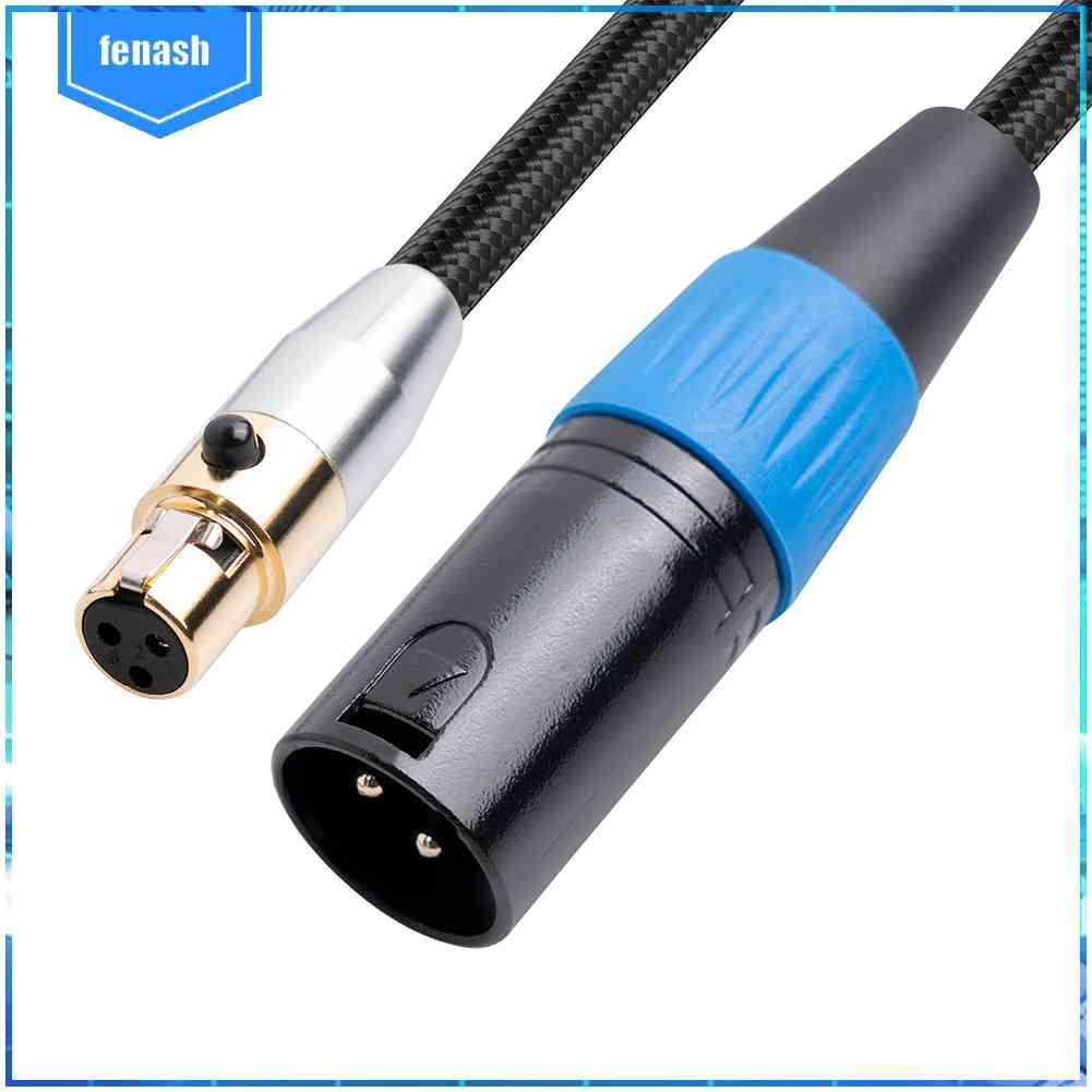 Cáp ChuyểN ĐổI Âm Thanh 3Pin MINI XLR Sang 3Pin XLR Cho MáY ẢNh Canon