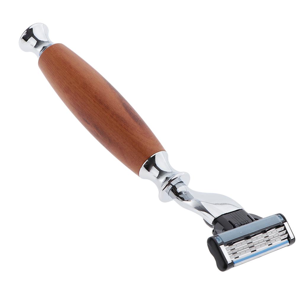 Classic Manual Safety Double Edge Shaver Mens Daily Shaving Grooming Tool