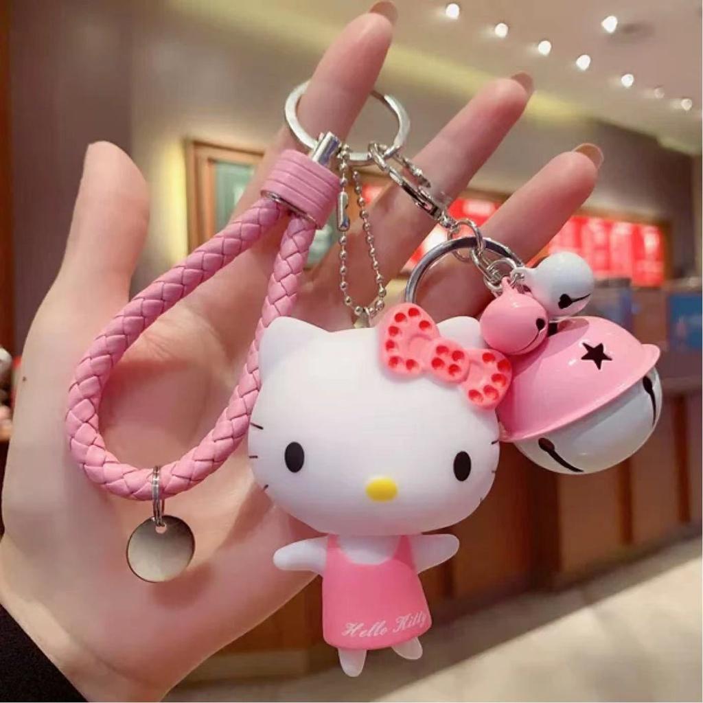 Móc Khóa Đôi HELLO KITTY_Móc Khóa DOREMON_Phụ Kiện Đeo Túi Xách Cao Cấp Hot Trend