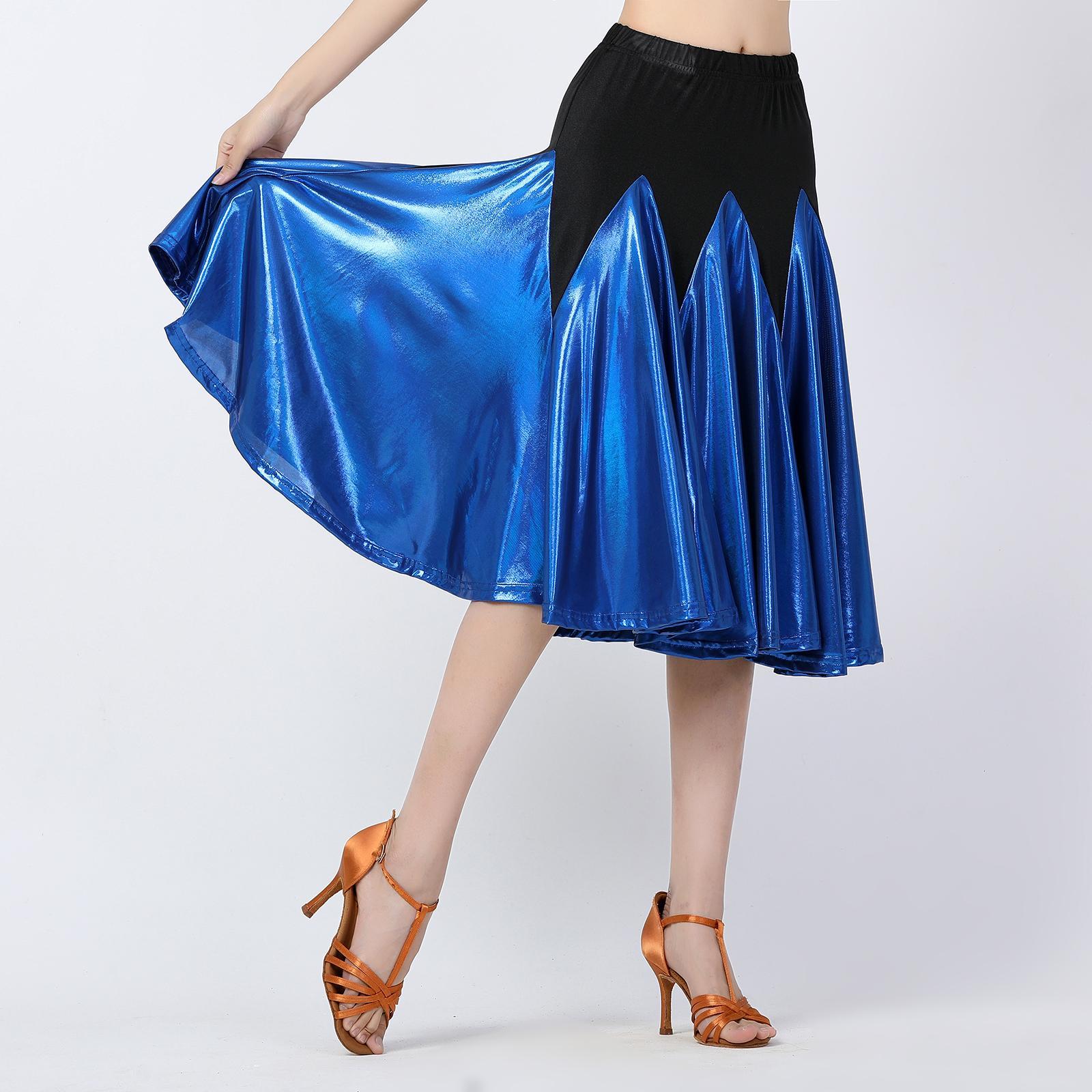 Ballroom Dance Skirts Party Cha Cha Dress Square Dancing Costume Big Swing Skirts