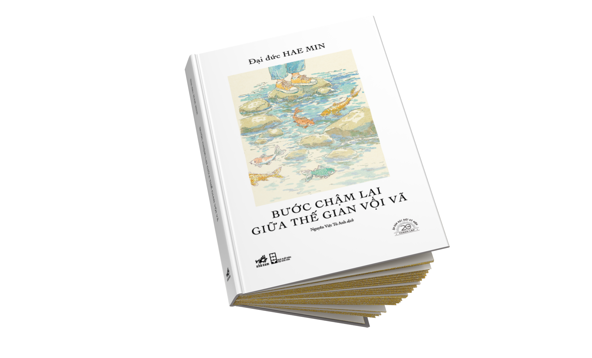 Sách Bước Chậm Lại Giữa Thế Gian Vội Vã - Ấn Bản Đặc Biệt 20 Năm Thành Lập Nhã Nam - Bìa Cứng