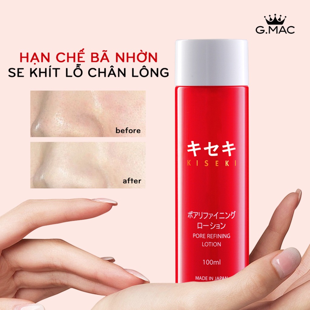 Nước Hoa Hồng Kiseki Pore Refining Lotion (100ml)