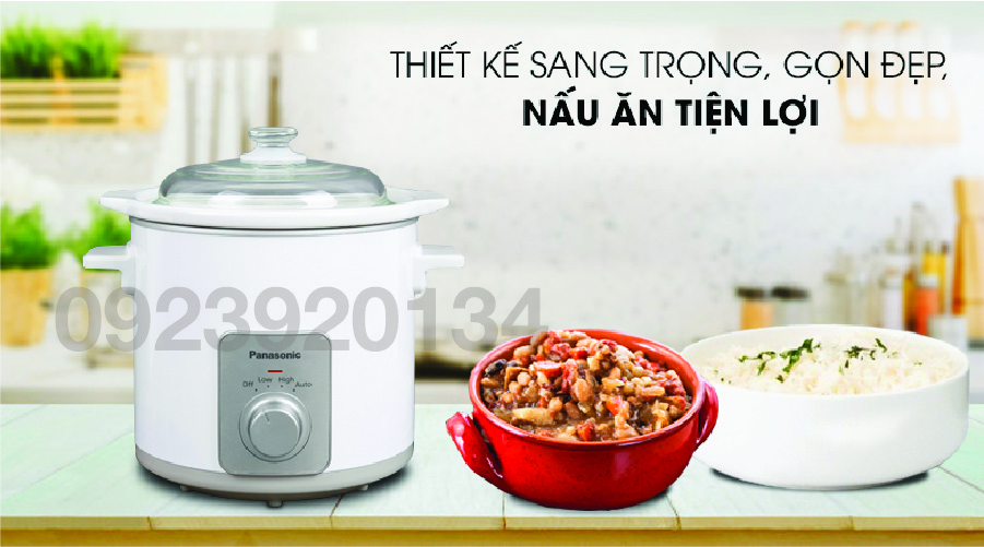 Nồi nấu chậm 3 lít NF-N30ASRA - Hàng chính hãng