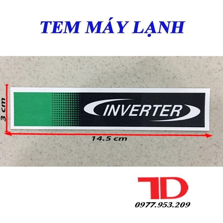 Combo 10 tem máy lạnh INVERTER xanh