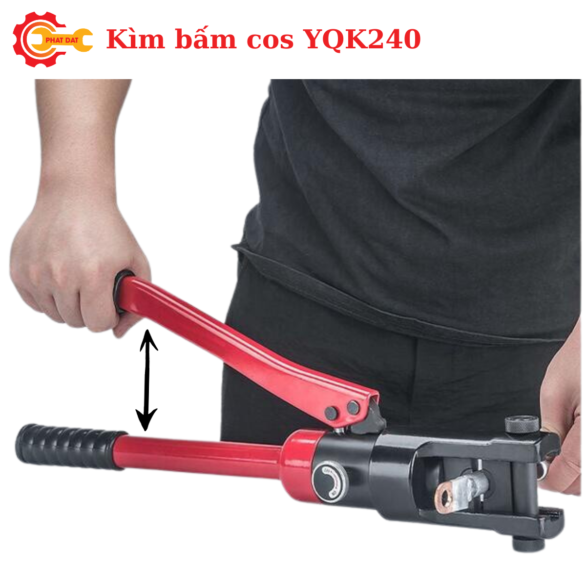 Kìm bấm cốt thủy lực YQK240