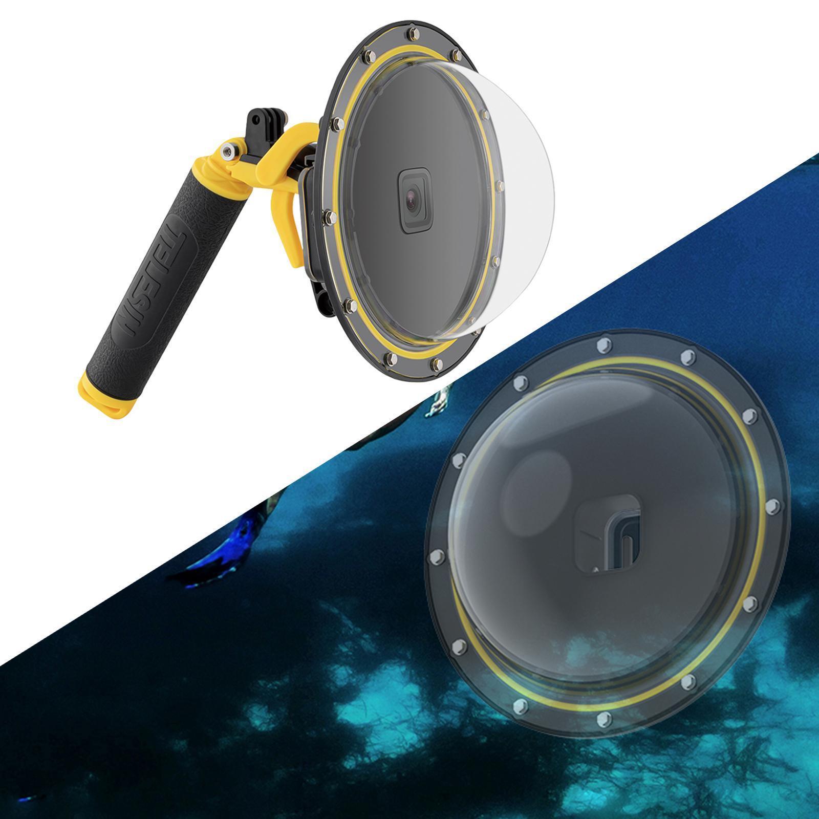 Dome Port for for Diving Underwater Camera Cover  Clasp  30m