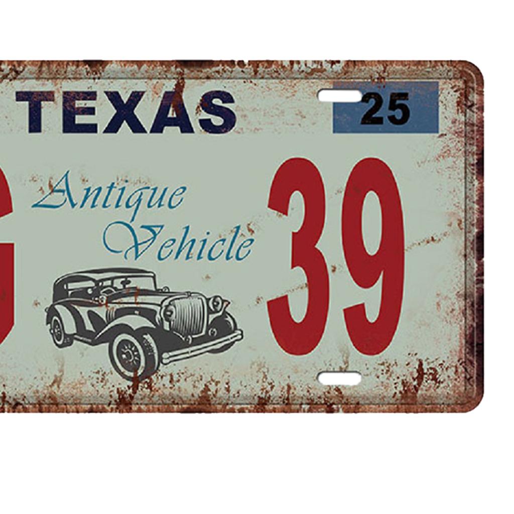 2pcs Iron painting  metal tin sign