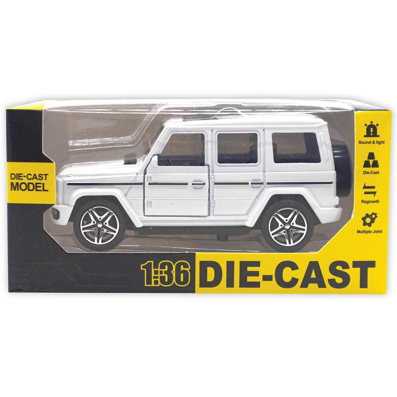 Đồ Chơi Mô Hình Xe Jeep Die-Cast - R Star MB603-1-WH - Màu Trắng