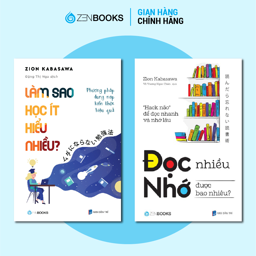 Combo 2 Cuốn Làm Sao Học Ít Hiểu Nhiều + Đọc Nhiều Nhớ Được Bao Nhiêu