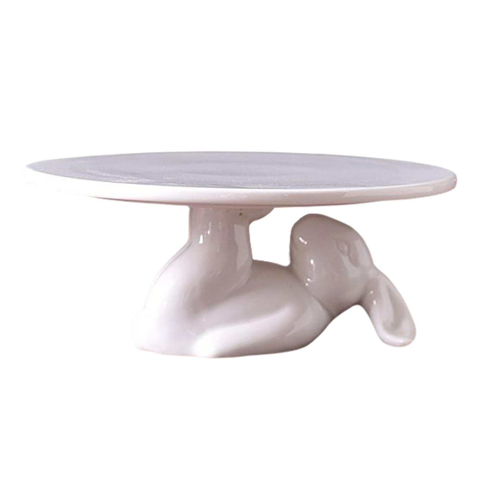 Ceramic Cake Stand Cupcake Display Tray Desktop for Home Decorating Tools